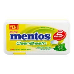 MENTOS 2 Hours Limonlu Şeker 21g (12 adet olarak koli ile satılır)