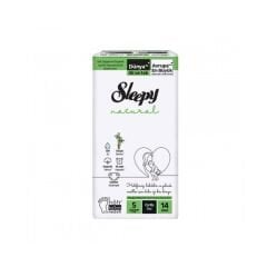 SLEEPY NATURAL No:5 Compact Çocuk Bezi 14 Adet