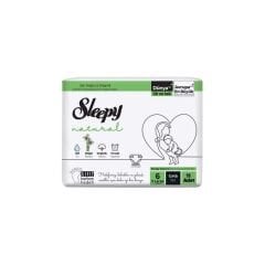 SLEEPY NATURAL No:6 Compact Çocuk Bezi 11 Adet