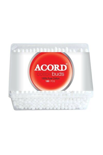 ACORD Kulak Temizleme Pamuğu 180’li (12 adet olarak paket satılır)