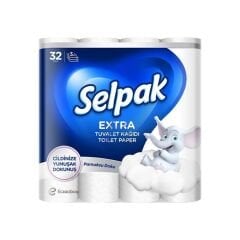 SELPAK Tuvalet Kağıdı 32 Rulo Extra Pamuksu
