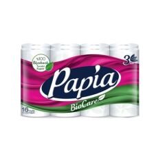 PAPIA Tuvalet Kağıdı 16 Rulo Biocare