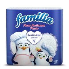 FAMILIA Peçete 100 Adet Hazır Katlanmış