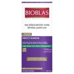 BIOBLAS Yağlı Saçlar İçin Şampuan 360ml