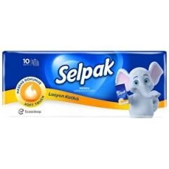 SELPAK Mendil Losyonlu  (10 lu Paket olarak Satılır)