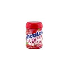 MENTOS Pure 60gr Çilek (4 adet olarak koli ile satılır)