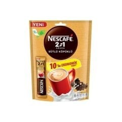 NESCAFE Tek İçimlik 2en1 Süt Köpüklü 10lu