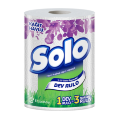 SOLO Havlu Dev Rulo Bambu