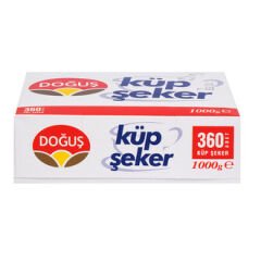 DOĞUŞ Küp Şeker 1kg 360 Adet
