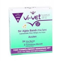 VI-VET Azulen Yüz Ağda Bandı 24 Adet